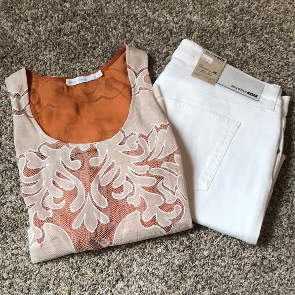 Bishop and Young Crochet Top
